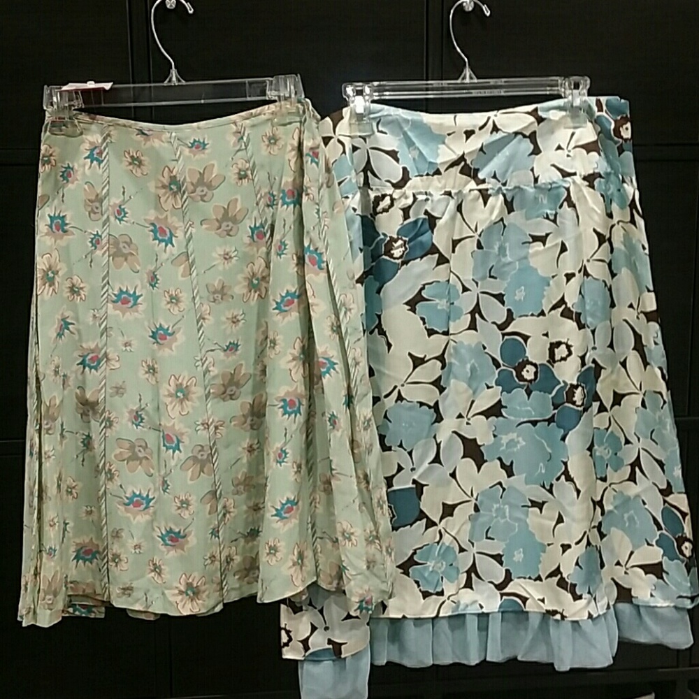 Lot of 2 Sunny Leigh skirts new